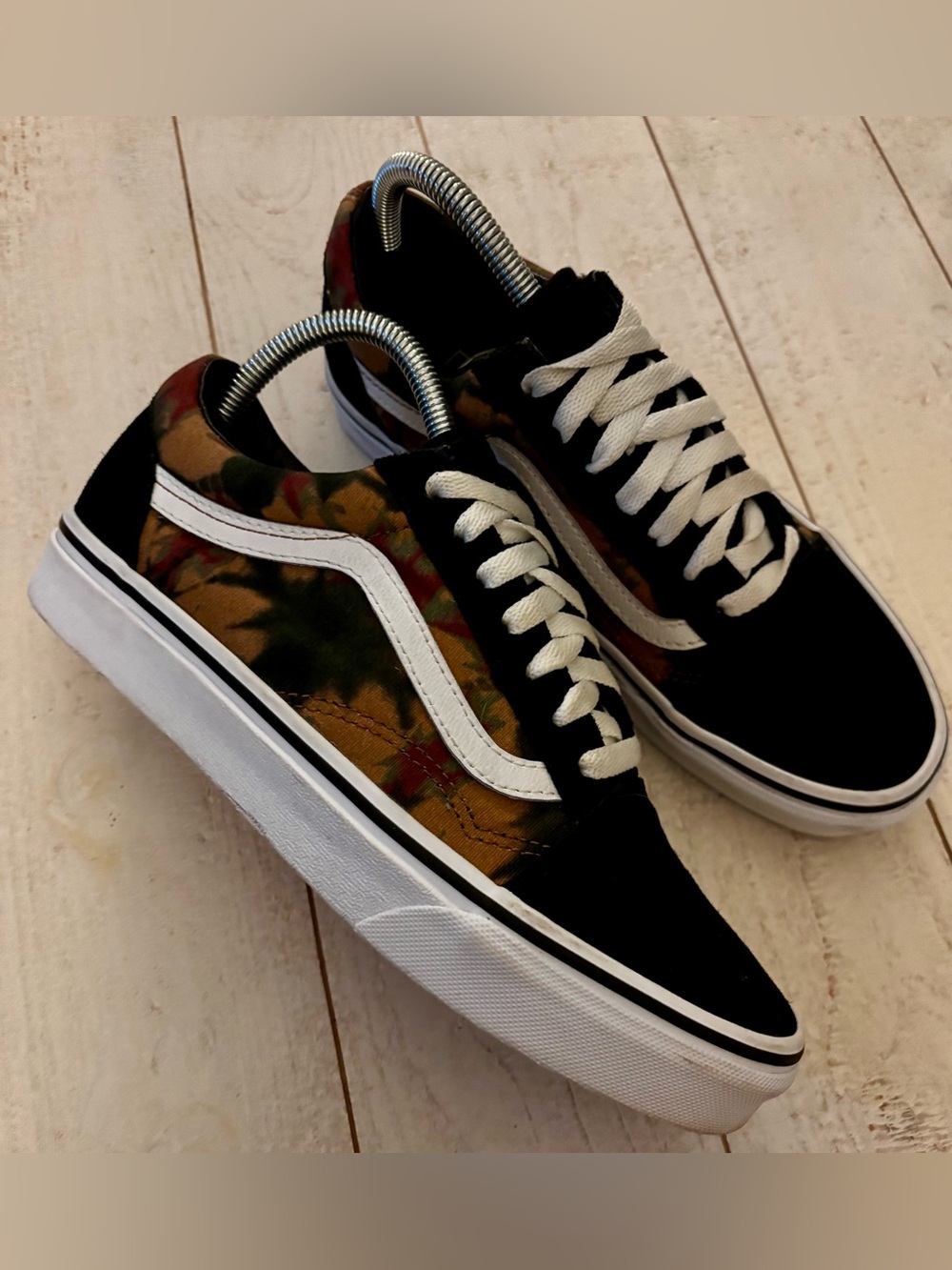 Vans Old Skool Woodland Wash Skate Sneakers